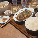 正宗広東私房菜サワダ 梅田エスト店 - 麻婆豆腐　私の好みのお味で花山椒も効き最高に美味しかったです♡