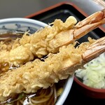 尾張屋 - 尾が張った勢いのある海老天が２本