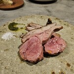 osteria due - 仔羊の藁焼き