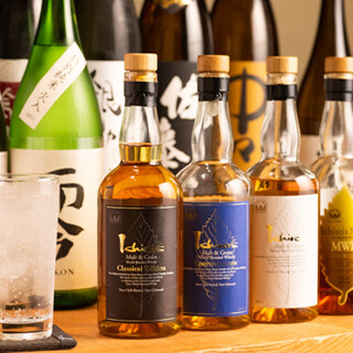 料理と共に楽しめる豊富なドリンクメニュー！厳選日本酒もご用意