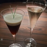 KAZAN - コンソメジュレのカクテル