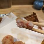 諒麿 - 山芋とろろ揚（断面）