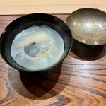 明寂 - 下田天然筍とすっぽんのお椀