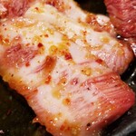 焼肉無限道 - 上カルビ。