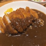 社 - カツカレーごはん中盛　650＋50 円