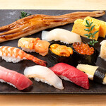 Mr. Ita's carefully selected sushi