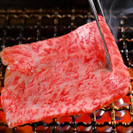 神戸牛512 - 焼きシーン ロース