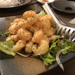 四国郷土活性化 藁家88 - ぷりぷりエビマヨネーズ