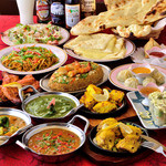 ガンジス川 - 料理写真:お得な食べ放題　男性・女性共に3200円