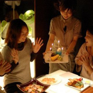 サプライズはおまかせ！ステキなデザートお作り致します☆