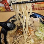 Kagoshima Ra-Men Tontoro - ストレート麺