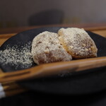 鮨 三心 - ◯わらび餅、煎茶