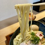 Mendou Kirinji - 味玉鶏搾りつけそば@1,250円&チャーシューごはん@400円