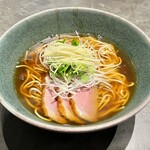 麺屋 練之助 - ② 京鴨ロースのあんかけ麺