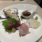Sushi Sanrikumae - 汐月なんたらセット 3,500円