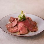 Roast beef with homemade dressing