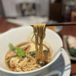 酒肴場 屯 - ツルパツ細ストレート麺