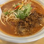 Noukou Na Ajiwai Nu-Doru Fuku Noki - 白胡麻トマト担々麺