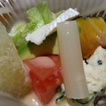 旬房まんぷく - 生ハムの下には