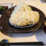 とんかつ憲進 - 八幡平ポーク時のゆめリブロース定食5,500円