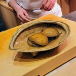 すし 良月 - 新潟県の黒鮑