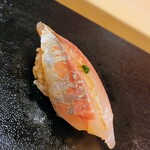 すし 良月 - 鯵は天草の神経〆