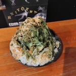 名前はもうない間借り氷 - 伊勢抹茶ミルクかき氷