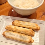麺処ぐり虎 - 牡蠣餃子ごはんセット