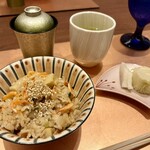 Shirahama Kappou Kawanishi - 桜エビと筍の炊き込みご飯