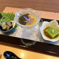 白浜 kappou kawanishi - 先付け