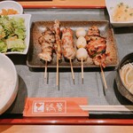 鶏繁 - 焼き鳥定食