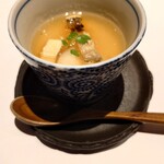 Kagurazaka Yokota - 穴子と　ゆり根の　茶碗蒸し
