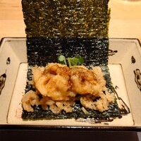 神楽坂 よこ田 - ◎◎　下の海苔を　手前にひいて　お召し上がり下さい