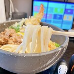 243294633 - 本日は、滑らかに見えて
                  ちょっと攻めたコシある女麺