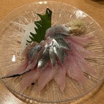 海峡 海味鮨 - ニシンの刺身1200円