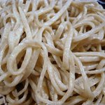 十割そば　きらく - 写真からは伝わりませんが香りがまた素晴らしいんですよ。見た目、匂いで、もう、激旨なのが分かってしまいました。