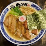 らーめん くじら軒 - パーコ麺(薄口醤油味)