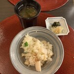 Shokusai Kanade - 筍とホタテの炊き込みご飯