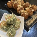 大衆昭和居酒屋 関内の夕焼け一番星 関内酒場 - ちくわ磯辺揚げ たこ焼き