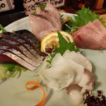 宵のひととき うまし - 刺身盛り合わせ