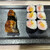 寿司茶屋 桃太郎 - 料理写真:とろたく巻き５５０円、うなぎ２７５円。炙り立てのうなぎ、関西圏の定番ですが、脂、甘さが程よく、とても美味しくいただきました（╹◡╹）