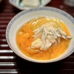 多仁本 - ■氷魚とTKG
      このふっくらした氷魚が、TKGに乗ってもしっかり旨みが分かります。