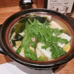 馳走や純平 - ふぐと若竹の小鍋