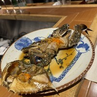 月居 赤坂 - 渡蟹、紹興酒漬け