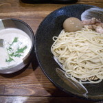 麺心 氣ばりい屋 - 鶏白湯つけ麺 限定Ver.(超！絶品)