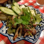ガムランディー - 豚トロのハーブサラダ