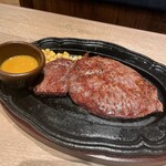 STEAK MAN 東大和店 - ビックステーキ240g※この日はシンタマ