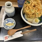 本格手打 もり家 - かき揚げおろしうどん（冷）