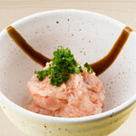 Fatty tuna with green onion