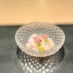 蓬左茶寮 - 桜鯛の煎酒和え
